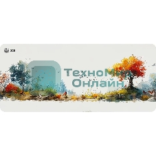 Коврик для мыши Cactus Forest watercolor 900x400x3мм (CS-MP-PRO16XXL)