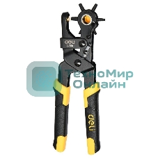 Револьверный дырокол для кожи 6-в-1 Deli DL1919 9