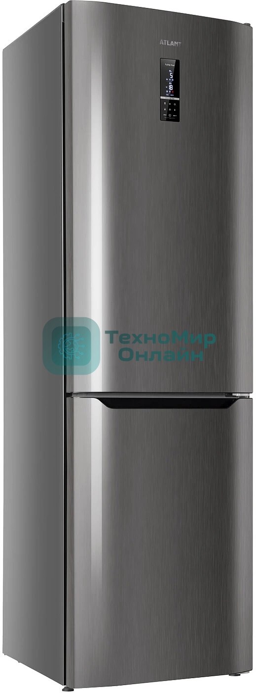Холодильник Atlant XM 4624-179 ND антрацит двухкамерный 235/94л морозилка снизу, No Frost