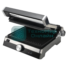 Гриль-пресс электрический Polaris PGP 1902 электрич., серебристый