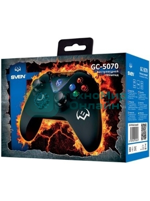 Геймпад SVEN GC-5070 черный беспроводной