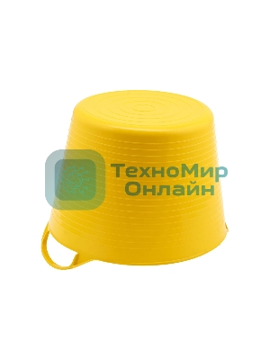Ведро гибкое Сибртех сверхпрочное 14 л, желтый