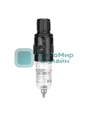 Фильтр-регулятор Denzel FR1500, 10 бар, 1500 л/мин, 1/4