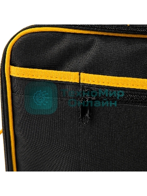 Сумка для инструмента Denzel 400х170х300 мм, 3 отделения, 28 карманов, наплечный ремень