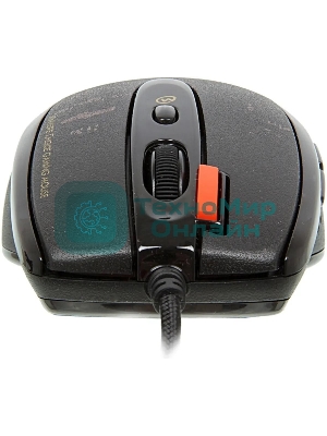 Мышь проводная A4Tech F5 черный, 3000 dpi, USB, кнопки - 7