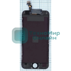 Дисплей Amperin для Apple iPhone 6 в сборе с тачскрином (IPS), черный