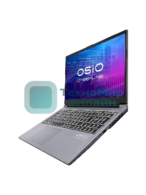 Ноутбук OSIO CyberLine C150i-003/ i5-12600H /NVidia RTX 4060/16/512/NoOS/(Ghz)/Gb/Ext: + не МПТ