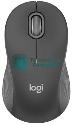 Мышь беспроводная Logitech M550 темно-серый/серый, 4000 dpi, радиоканал, Bluetooth, USB, кнопки - 3