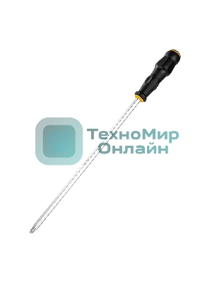 Крестовая отвертка со сквозным хвостовиком (ударная) Deli DL627012 PH4x300