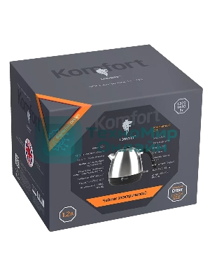 Чайник электрический Leonord LE-1504 (1,2 л) стальной