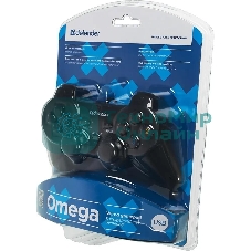 Геймпад Defender Omega USB, Проводной геймпад, 12 кнопок, 2 стика