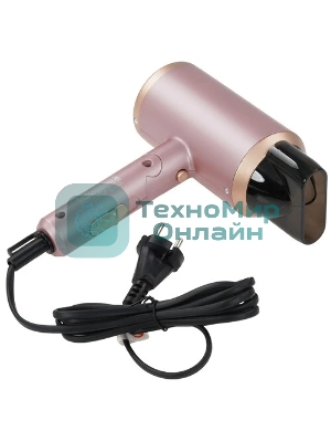 Фен ARESA AR-3222 розовый, 1800 Вт, компактный