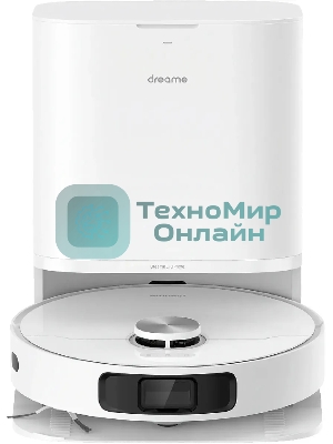 Робот-пылесос Dreame RLL11GC L10 Prime белый, 60 Вт, 5200 мА·ч Li-Ion, уборка сухая/влажная, пылесборник контейнер 0.45 л