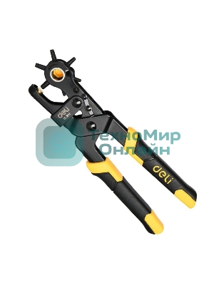 Револьверный дырокол для кожи 6-в-1 Deli DL1919 9