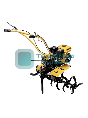 Мотоблок Denzel DPT-270SB, 7 л.с., ремен.сцеп, фрез 3х4, ШОМ, без колес, передачи 2В/1Н