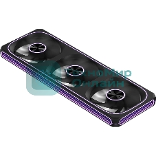 Вентилятор для корпуса Formula V Line AIR FUSION 3 BK REVERSE, 360x120x28мм, ARBG 3pin + PWM 4pin, 500-1800 RPM, 37.83 DBA MAX, HYDRO BEARING