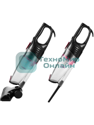 Вертикальный ылесос Kitfort KT-597-1 600Вт черный/красный