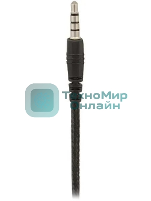 Гарнитура проводная мультимедийная с микрофоном SVEN AP-151MV, черный