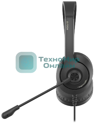 Гарнитура A4Tech Fstyler FH100 чёрный, проводная