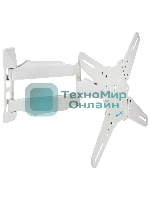 Кронштейн Kromax ATLANTIS-40 белый, Наклонно-поворотный, 22