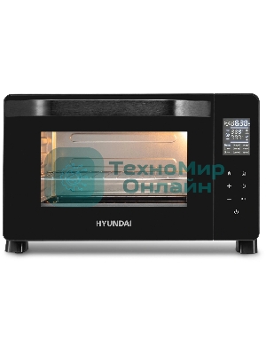 Мини-печь Hyundai MIO-HY088 23 л, 1500 Вт, черный