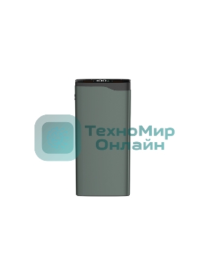 Портативный аккумулятор OLMIO QL-10, 10000mAh, 22.5W, QuickCharge3.0/PowerDelivery, LCD, серый