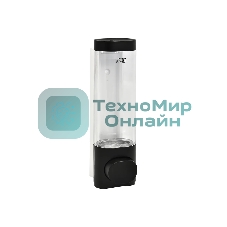 Дозатор для мыла Puff-8105Bl, 250 мл, черный, ABS-пластик