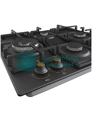 Газовая варочная панель Gorenje GW6D42CLB черный