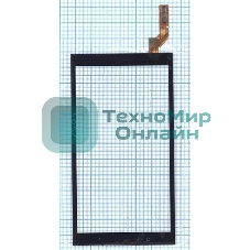 Сенсорное стекло (тачскрин) для HTC Desire 700, черное