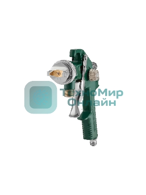 Пневматический краскопульт KRAFTOOL AirKraft, HVLP, с нижним бачком, 1,4мм