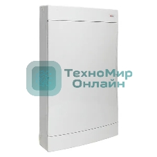 Щит слаботочный навесной EKF PROxima Unix бел. дверь 4 габарит увеличенный IP40 ux-4m-nw-xl