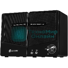 Акустическая система Oklick OK-126 2.0 черный 6Вт