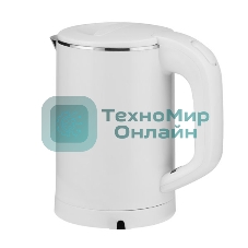 Чайник электрический Centek CT-0006 белый, 1100 Вт, 0.6 л