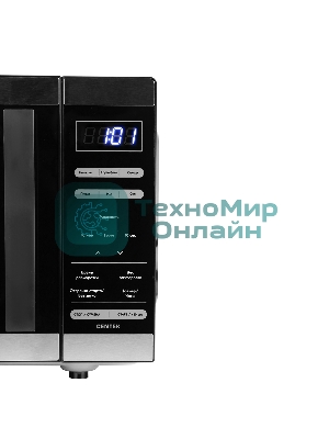 Микроволновая печь Centek CT-1566 черный/сталь, 20 л, 800 Вт, переключатели - сенсор