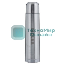 Термос Diolex DX-1000-B 1000 мл, с узкимгорлом, в чехле, нержавеющая сталь