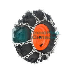 Цепи CS 14 на колеса снегоуборщика 14 дюймов(комплект 2 шт) в кейсе