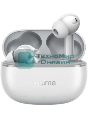 Наушники TWS Realme Buds T200 Lite серый, внутриканальные, Bluetooth, до 28 ч