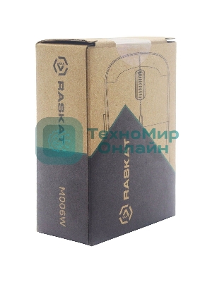 Мышь беспроводная Raskat M006W черный, 1600 dpi, радиоканал, USB, кнопки - 6