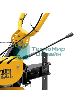 Мотоблок Denzel DPT-270SB, 7 л.с., ремен.сцеп, фрез 3х4, ШОМ, без колес, передачи 2В/1Н