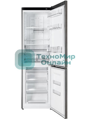 Холодильник Atlant XM 4624-179 ND антрацит двухкамерный 235/94л морозилка снизу, No Frost