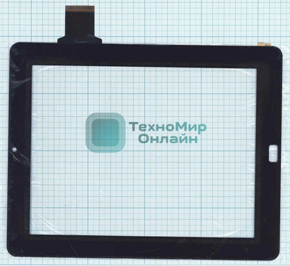 Сенсорное стекло (тачскрин) ONDA Vi40 Elite 300-L3611A-A00 v1.0. черное