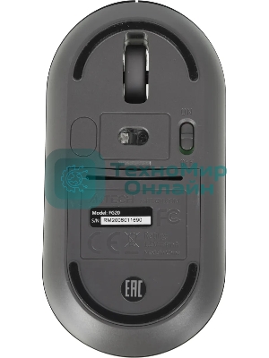 Мышь беспроводная A4Tech Fstyler FG20S серый, 2000 dpi, радиоканал, USB, кнопки - 3
