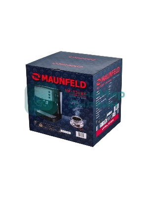 Кофеварка рожковая Maunfeld MF-734BK черный, исп. кофе - молотый/чалды, 1.5 л, 850 Вт, 15 бар