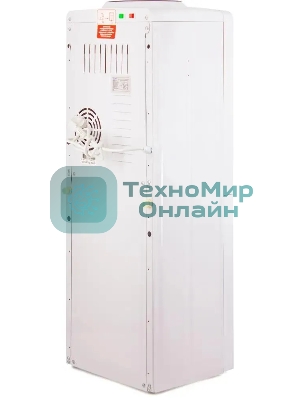 Кулер Aqua Work 0.8 LDR напольный электронный белый/черный