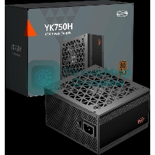 Блок питания ПК Power Supply PCCooler, 750W 80+ Bronze (ATX, ATX 3.1, Non-modular, 1x24(20+4)pin 550мм, 2xCPU*2 8(4+4)pin 650мм, 2xPCIe*2 8(6+2)pin 500мм, 1x12V-2x6 600мм, 6xSATA*3+MOLEX4pin*2, Active, 120x120мм, 140x150x86mm, APFC, OVP/UVP/OCP/SCP/OTP/OPP/SPD)