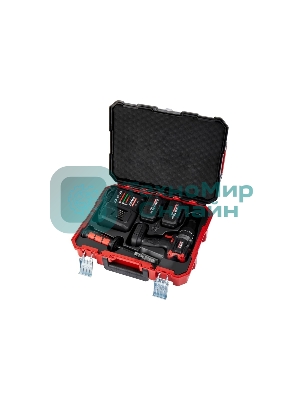 Дрель-шуруповерт Elitech CD 20BL2, 20 В, 4 Ач, 130 Нм, бесщеточный