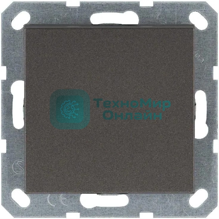 Переключатель перекрестный Jasmart 1-кл. 10А IP20 механизм, мокко