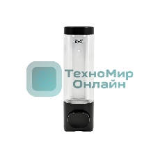 Дозатор для мыла Puff-8105Bl, 250 мл, черный, ABS-пластик
