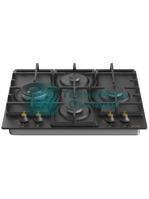 Газовая варочная панель Gorenje GW6D42CLB черный