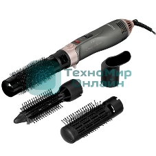 Фен-щётка Polaris PHS 1204i маренго/розовый, 1200 Вт, ионизация, 25/35 мм